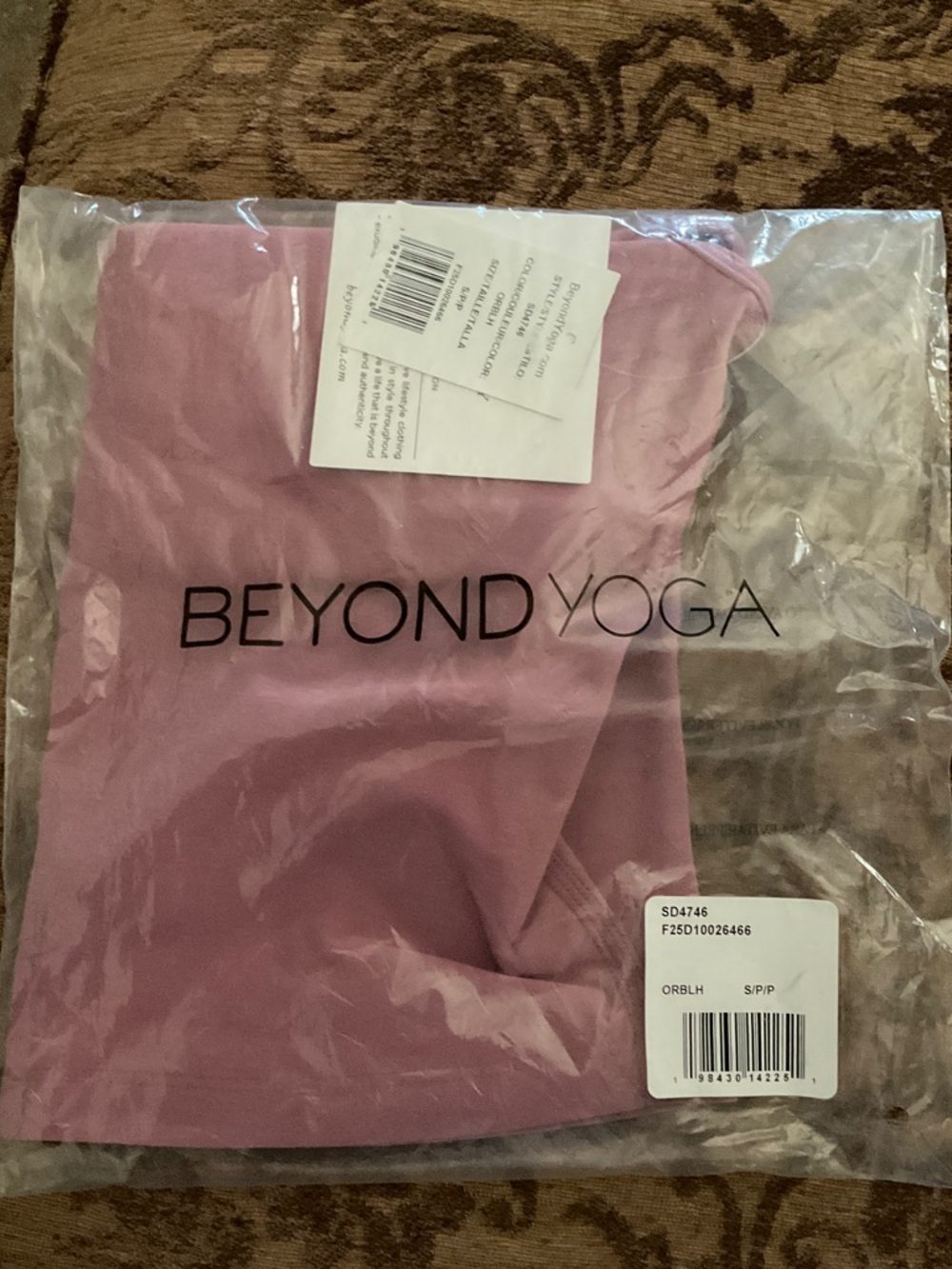 Beyond Yoga Spacedye Forever Tank orchard Blossom Heather